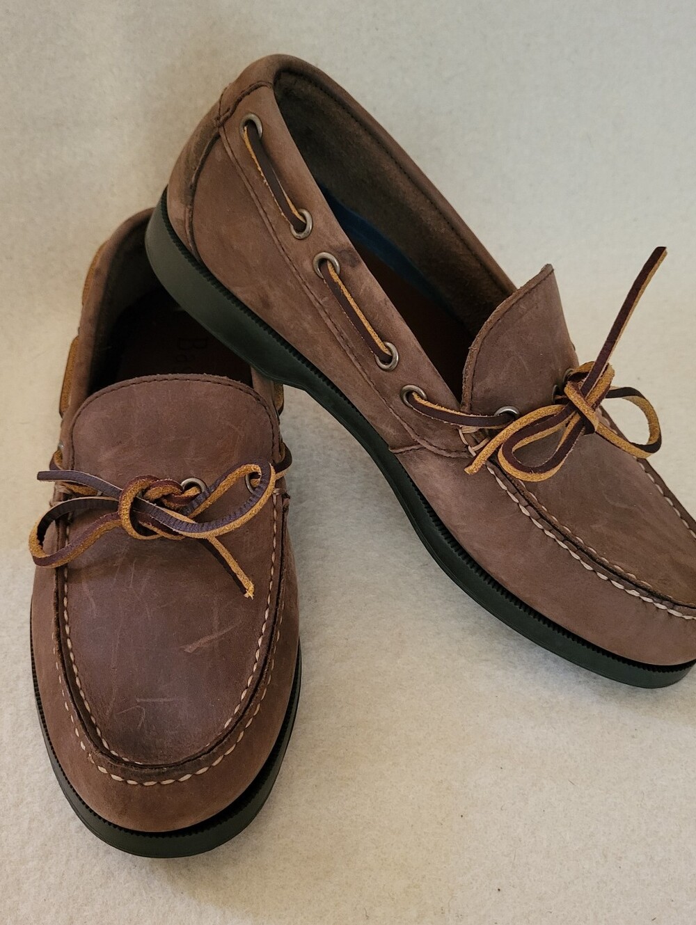 Bass Leather Loafers Men's Size 7 Brown Slip-on